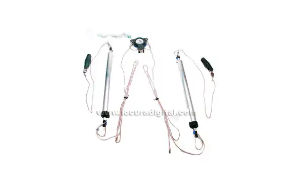 MAD48L MALCOTT\'S Dipolo HF 40-80 Metros (Longitud hilo total 32 m), 1.000 W P.E.P.