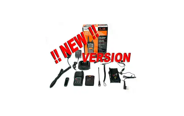 Walkie Talkie LUTHOR TL55 KIT4 DUALBAND VHF/UHF