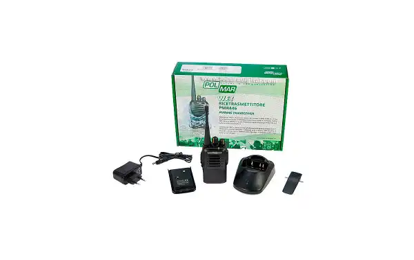 POLMAR WET Walkie talkie de uso libre, no es necesario licencia PMR-446 SUMERGIBLE IP67