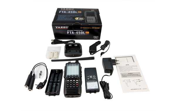 FTA450L YAESU Transceptor Banda Aérea 108-136 Mhz