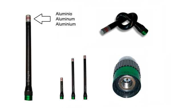 Antenne A144SMB pour walkie VHF 160-174 Mhz. Connecteur SMA