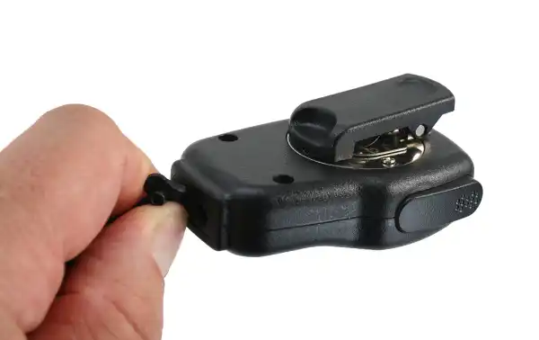 ACMR405 PRESIDENT Micro - PTT y sistema VOX manos libres para RANDY III Resistente al agua según normativa IP-54. Pero NO SUMERGIBLE. 'Alta calidad! Robusto y de tamaño medio, ha sido fabricado con materiales de alta resistencia. Dispone de pinza de acer