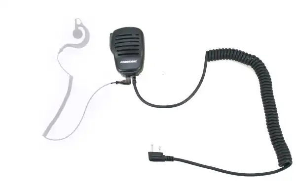 ACMR-407 PRESIDENT Micro - alto-falante PTT para RANDY III