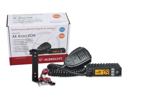 Albrecht AE 6120 VOX is a miniature CB radio