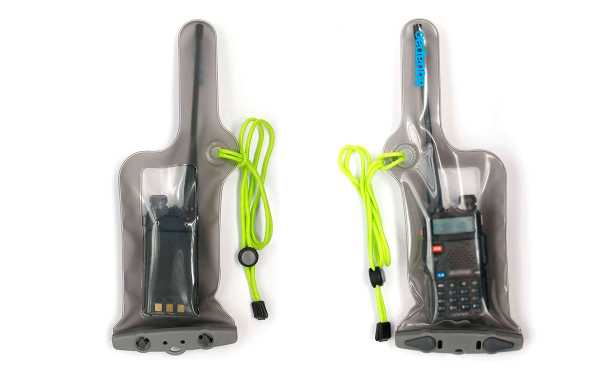 AQ208 AQUAPAC Funda impermeable para walkie talkies medida pequeña