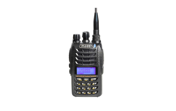 AHT3UV MAAS Walkie doble banda VHF/UHF 144/430 Mhz.
