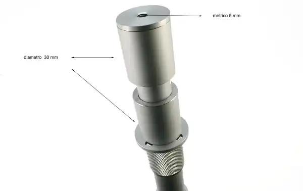 DIAMOND AM 450 Mastro telescópico de alumínio 4,5 metros em 4 seções