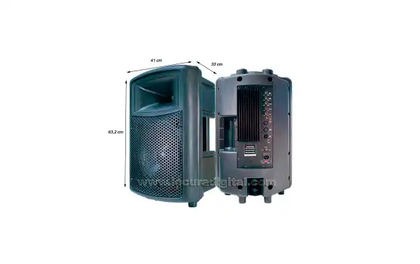 BARRISTER BAMP-12 Altavoz con amplificador integrado 250 W.