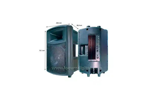 BARRISTER BAMP-15 Altavoz con amplificador integrado 300 W.