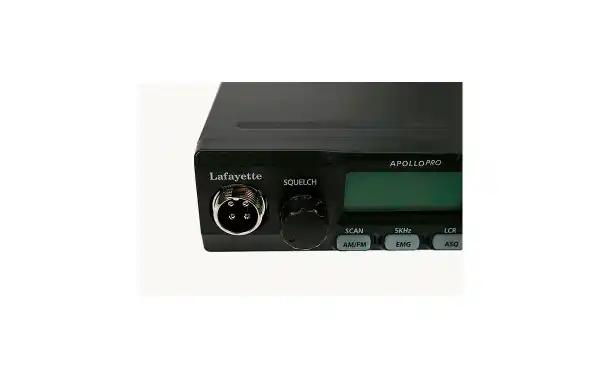 LAFAYETTE APOLLO BLACK. Emisora CB 27 Mhz. Color NEGRO. 