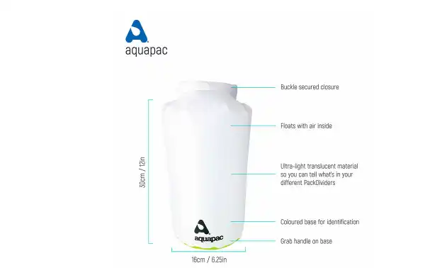 Impermeabilidad: Al igual que otros productos Aquapac, esta mochila está diseñada para ser completamente impermeable, lo que significa que protegerá tus pertenencias de la humedad y el agua incluso en condiciones adversas.
