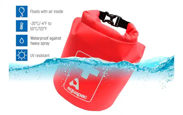 AQ174 waterproof first aid bag height 25 circumference 17 cm