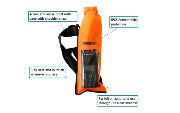 AQ214 bolsa estanca para Walkies medidas alto 31 x circunferencia 19cm