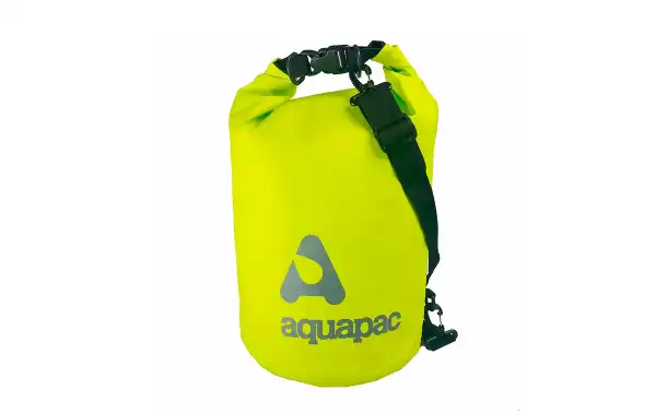 The bright color means you can easily distinguish your gear from others and prevents the bag from getting as hot in the sun.