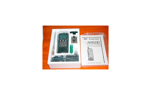 AOR AR8200-MK3 PORTABLE SCANNER 500 kHz-3000MHz