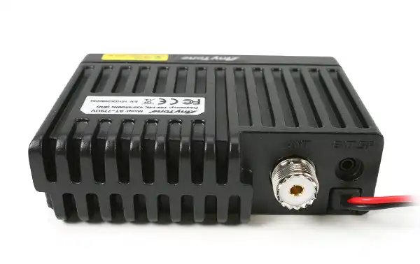 ANYTONE AT-779 VHF / UHF dual band mobile transmitter 144-146 Mhz and 430 -446 Mhz power 25 Watts. Amateur radio VHF / UHF mobile transceiver.