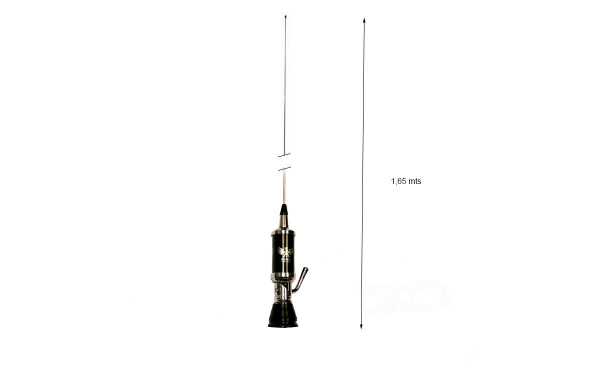 LEMM AT-1000 EAGLE PL Antenne pliante CB 27 Mhz Longueur 165 cm