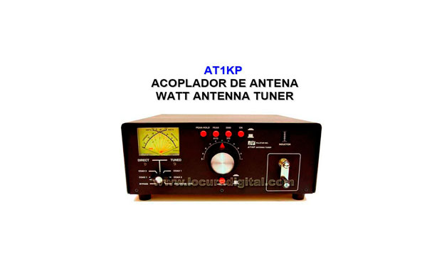 Acoplador de Antena Palstar AT-1KP con medidor. Potencia maxima  1200 Watios 