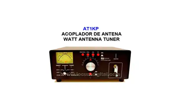 Acoplador de Antena Palstar AT-1KP con medidor. Potencia maxima 1200 Watios 