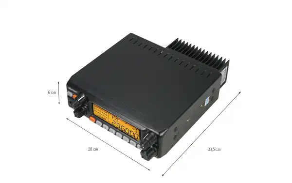 Transmissor ANYTONE AT-5555N-II AM/FM/SSB 10 metros de potência 60 W