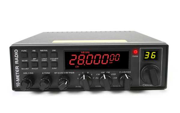 Transmissor ANYTONE AT-5555 PLUS HF 28-29 Mhz 12 watts AM-FM-SSB