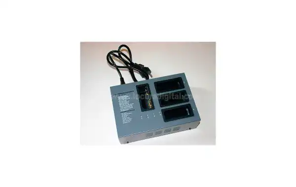 DTS 4000 CARGADOR PROFESIONAL TIPO SONY NP PARA 4 BATERIAS NP1, LITIO