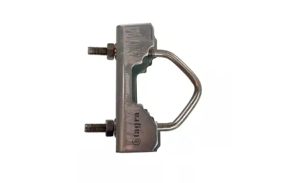 TAGRA B-1000 Clamps x 1 galvanized steel threaded rods M6 mm