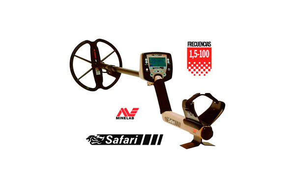 SAFARI MINELAB modelo Safari. Detector de metales digital, fácil y muy profundo.