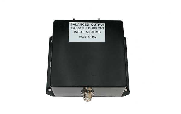 B4000N11 PALSTAR Balun 1: 1 potência máxima 4Kw