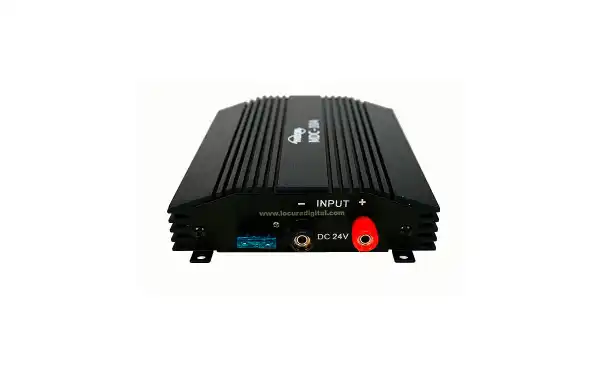 MDC10A HOXIN Conversor DC-DC. Reductor de tensión 24 - 12 voltios 10 amperios. Tecnología lineal de alta calidad muy resistente.