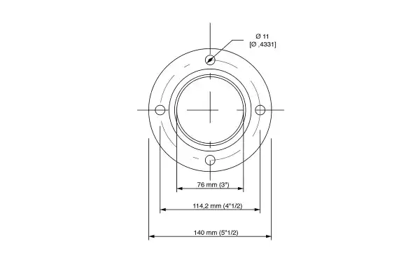BANTEN 13059 TILT medidas de la base
