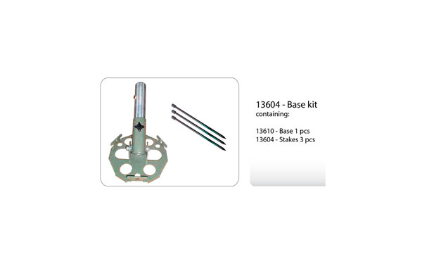 13604 kit de base pour fixer le mât spécial de carbone MODULAIRE MAST ULTRALIGHT