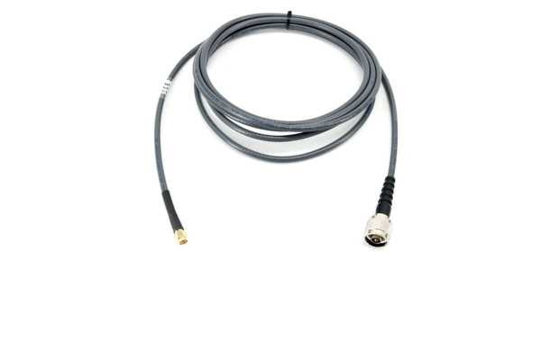 BIDATONG low loss cable patch cord with 3 meters of H-155 cable and N male and SMA female REVERSE connectors at the other end.