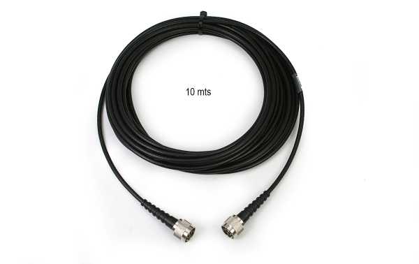 BIDATONG 649 Patch cord 10 mt RG58 connector N male two ends