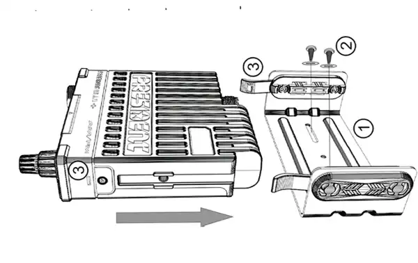 Station AM/FM Président BILL-II-+ MINI CB 40 + Chaînes Président