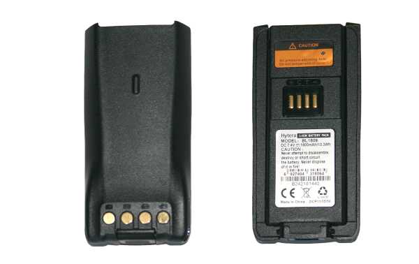 HYTERA BL1806 Batería Li-ion 1800 mAh walkies PT560H, PT580H, PT580H 