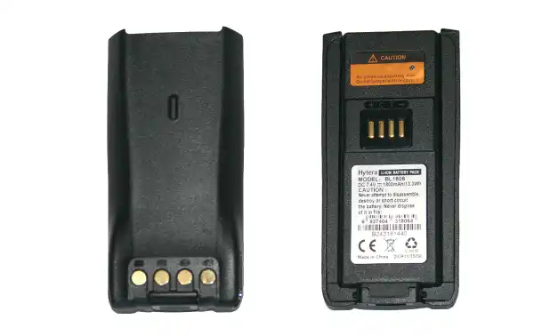 Batterie Li-ion HYTERA BL1806 1800 mAh pour walkies PT560H, PT580H, PT580H