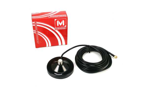  El conector de la base magnética es PL hembra y dispone de 4,5 metros de cable RG-58 con conector SMA macho en la punta. Es una base magnética ideal para conectar una antena de móvil directamente a un walkie talkie del tipo mas común SMA hembra.