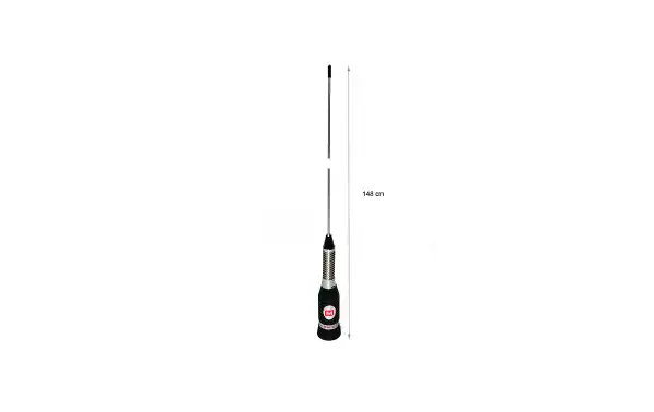 MIRMIDON BRAVO-150IMAN. CB Antenna, 27 Mhz, 148 cm + MIRMIDON BM-175. Magnetic base 175 mm.