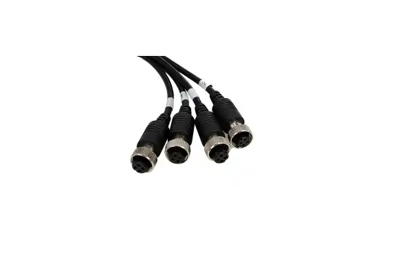 BRV-1024 Special connector for trailers, with the possibility of connecting 4 cameras.