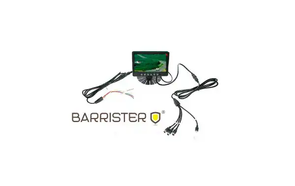BRV900 BARRISTER monitor para 4 camaras valido para el kit BRV-9