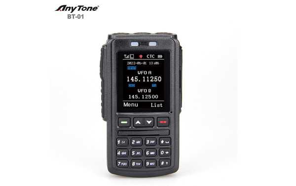 Anytone BT-01 Bluetooth PTT- Microfone sem fio para AT-D578