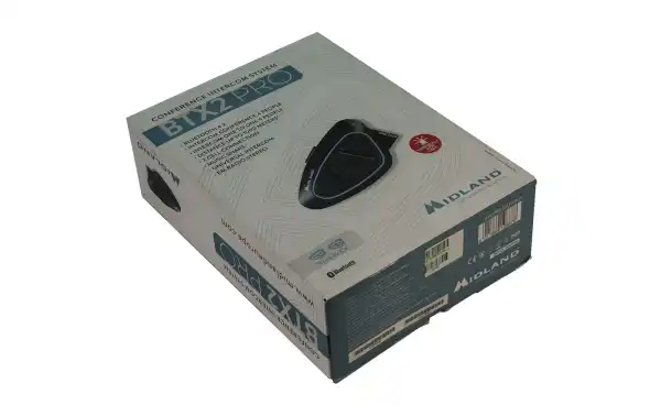 MIDLAND BTX2 PRO TWIN Interphone motociclista e passageiro