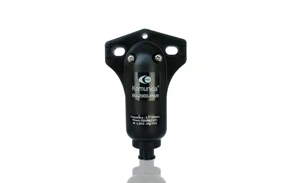 Potencia Máxima: El BU-2000-PWR está diseñado para manejar una potencia máxima de 2000 vatios. Esto le proporciona la capacidad de transmitir señales de alta potencia sin problemas.