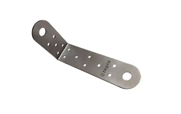 TAGRA C004464T L-shaped antenna bracket. Stainless steel