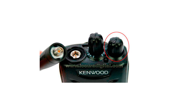 K29948705 KENWOOD recambio original botón volumen para TK-2000 y TK-3000