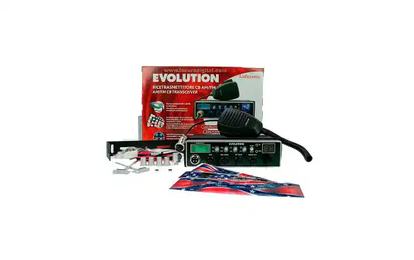 EVOLUTION LAFAYETTE Emisora CB 27 Mhz. Canales 40 AM / FM