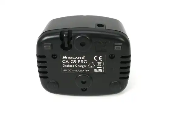 Cargador para cargar walkies Midland G9-PRO y G9-PLUS
