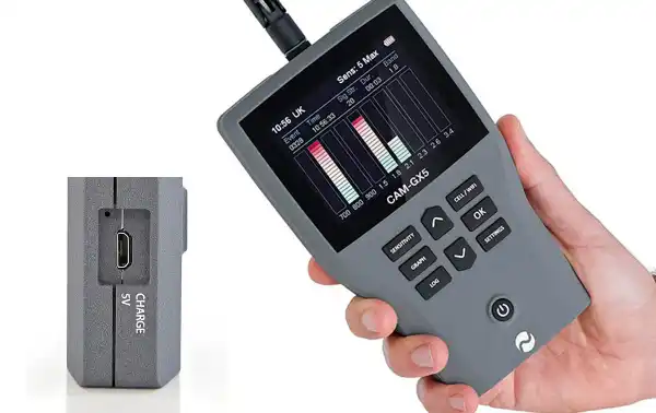 JJN DIGITAL CAM-GX5 Détecteur Moniteur téléphonie 4G-5G WiFi et BlueTooth