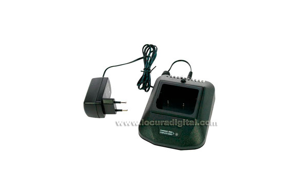 CAR47 Cargador de baterias para FNB-47/49/64. Para walkie VX-10